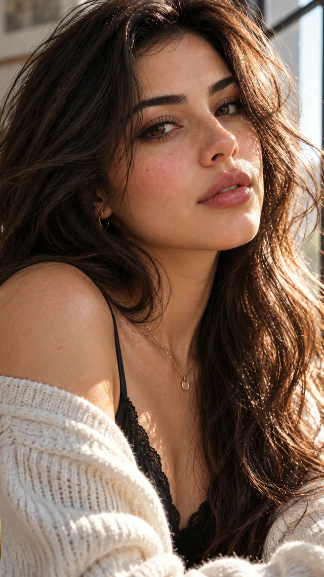 Window-light portrait